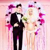 Zahia Dehar en mariée sexy par Ellen Von Unwerth