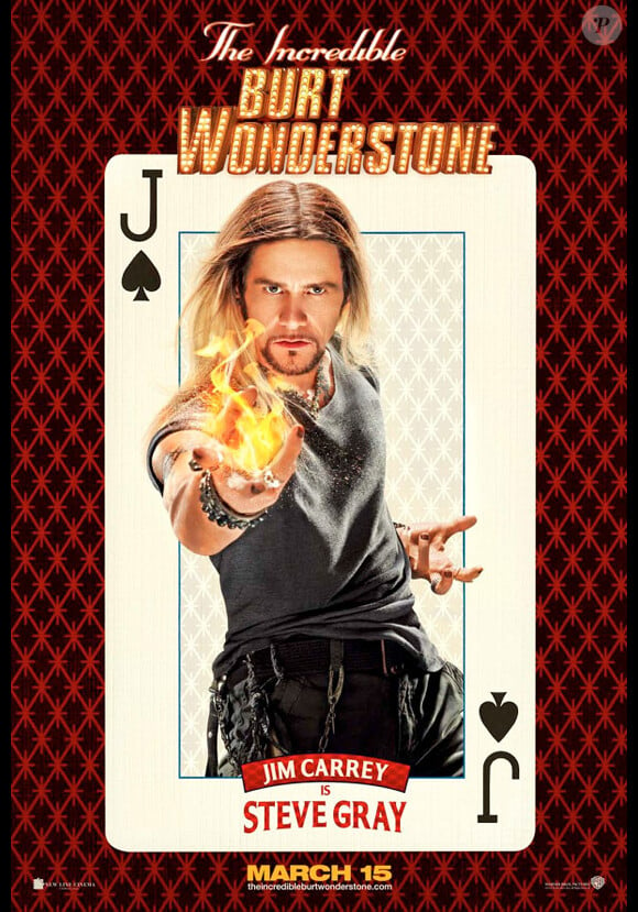 Affiche du film The Incredible Burt Wonderstone, avec Jim Carrey.
