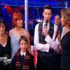 Baptiste Giabiconi et Fauve dans Danse avec les stars spécial Noël sur TF1 le samedi 22 décembre 2012