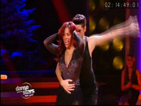 Amel Bent et Christian dans Danse avec les stars fête Noël sur TF1 la samedi 22 décembre 2012