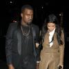 Kim Kardashian et Kanye West quittent le restaurant Spago à Beverly Hills. Le 22 décembre 2012.