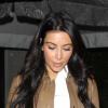Kim Kardashian à la sortie du restaurant Spago à Beverly Hills, le 22 décembre 2012.