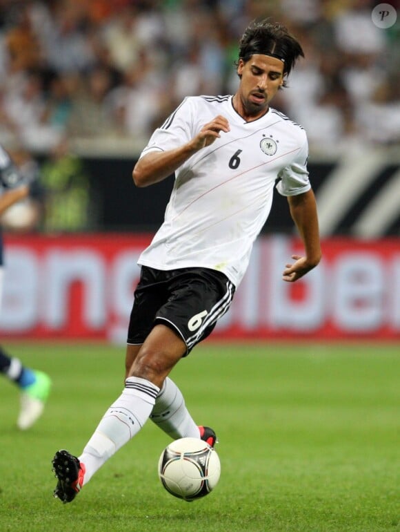Sami Khedira lors du match amical Allemagne-Argentine.