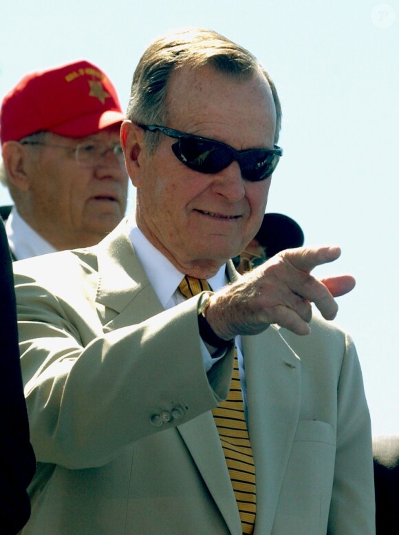 L'ancien-président des Etats-Unis, George Bush à Washington le 29 mai 2004.