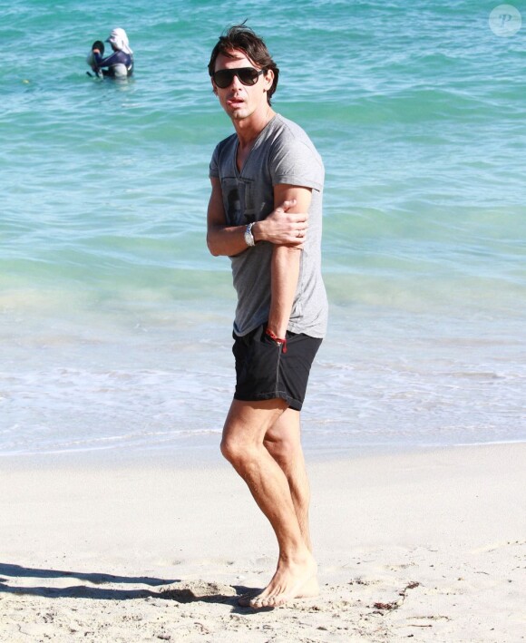 Filippo Inzaghi le 27 décembre 2012 à Miami.