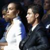 Cristiano Ronaldo et sa compagne Irina Shayk lors du tirage de la Champions League à Monaco le 30 août 2012