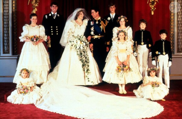 Le prince Charles et la princesse Diana lors de leur mariage, le 29 juillet 1981