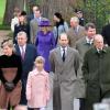 La famille royale à Sandringham pour la messe du 25 décembre 2012