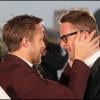 Ryan Gosling et Nicolas Winding Refn après la remise des prix à Cannes 2011.