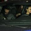 Karrueche Tran l'ex-compagne de Chris Brown arrive dans la boîte de nuit My Studio à Los Angeles le 6 janvier 2012. La jeune femme y a croisé Rihanna, nouvelle chérie de son ex.
