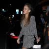La très sexy Rihanna se rend dans la boîte de nuit My Studio à Los Angeles le 6 janvier 2012. Los de cette soirée, Karrueche Tran l'ex-compagne de Chris Brown, est également venue s'amuser.
