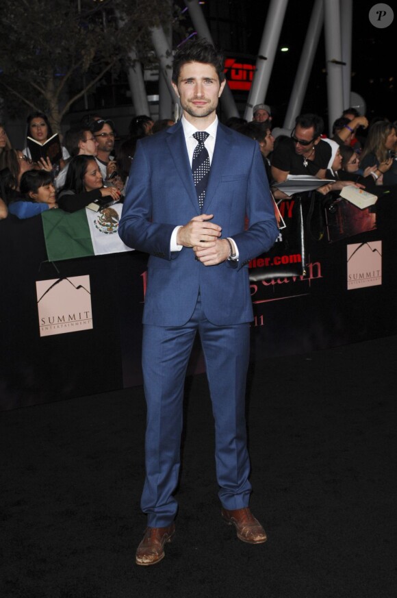 Matt Dallas à Los Angeles, le 14 novembre 2011.
