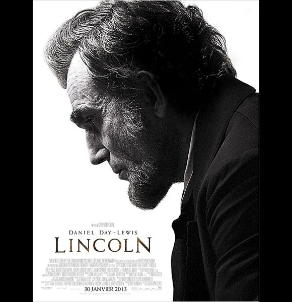 Affiche officielle de Lincoln, de Steven Spielberg.