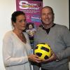 La princesse Stéphanie de Monaco et Pascal Olmeta, une belle équipe, annonçaient le 10 janvier 2013 à l'antenne de Radio Monaco dans Jungle Fight la prochaine édition du tournoi caritatif Monaco Beach Soccer, le 9 février, au profit de Fight Aids Monaco et de Un sourire, un espoir pour la vie.