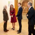 Le prince William et Kate Middleton le 11 janvier 2013 à Londres à la National Portrait Gallery
