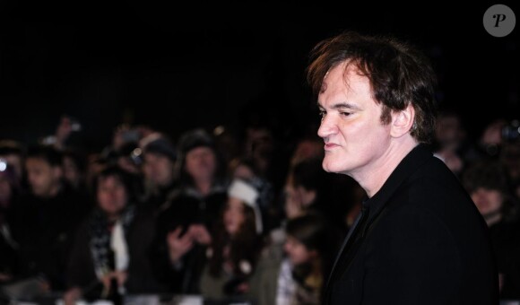 Le réalisateur Quentin Tarantino pendant la première de son film Django Unchained à Londres, le 10 janvier 2013.