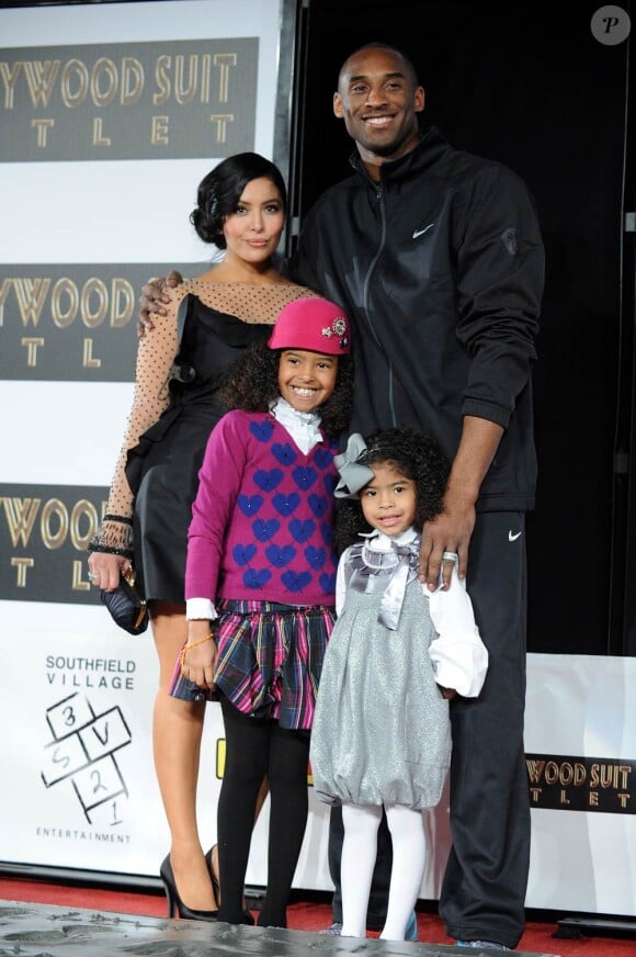 Kobe Bryant, légende vivante de la NBA et heureux père de famille avec sa femme Vanessa, est devenu à 32 ans le 6e meilleur marqueur de la NBA. Ici photographié à Los Angeles, le 19 février 2011.