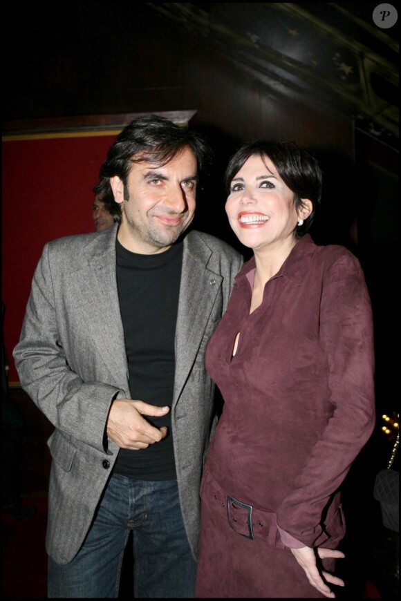 André Manoukian et Liane Foly le 18 novembre 2006 à Paris
