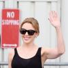 La chanteuse Kylie Minogue arrivant à Sydney, en australie, le vendredi 28 décembre 2012.