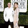 Casper Smart et Jennifer Lopez lors de la cérémonie des Golden Globes à Los Angeles le 13 janvier 2013