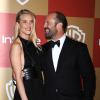 Rosie Huntington-Whiteley et Jason Statham lors de la soirée Warner Bros. qui se déroulait après la cérémonie des Golden Globes 2013, au Beverly Hilton Hotel à Los Angeles, le 13 janvier 2013