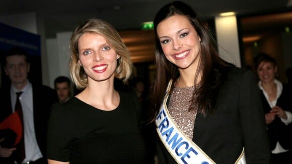 Marine Lorphelin : Miss France radieuse pour récompenser Céline Dumerc