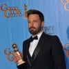Ben Affleck lors des Golden Globe Awards le 13 janvier 2013