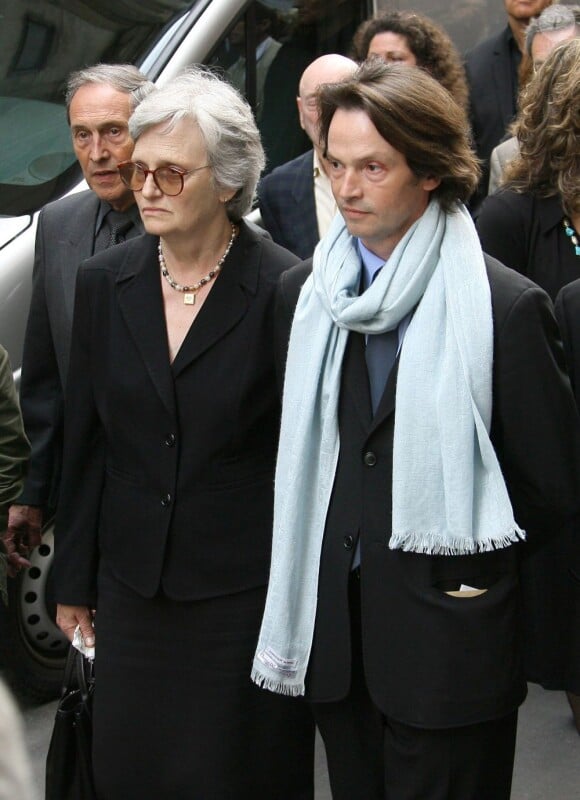 Bruno Finck lors des obsèques de Jean-Claude Brialy à Paris le 4 juin 2007