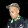 Le chanteur Chris Brown se rend dans la boîte de nuit Supperclub à Los Angeles. Le 15 janvier 2013.