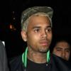 Chris Brown se dirige vers la boîte de nuit Supperclub à Los Angeles. Le 15 janvier 2013.