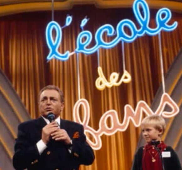 Jacques Martin dans L'École des fans, qu'il présenta de 1977 à 1998.