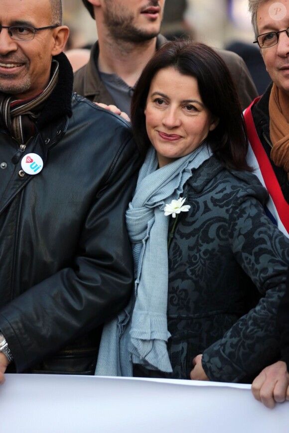 Cécile Duflot à Paris, le 16 decembre 2012.