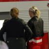 Amélie (Secret Story 4) à l'aéroport de Roissy le 13 janvier 2013 afin de participer à la saison 5 des Anges de la Télé-Réalité en Floride.