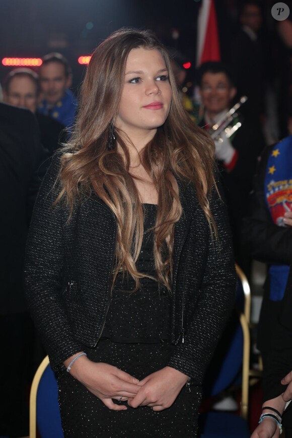 Camille Gottlieb lors du 37e Festival international du Cirque de Monte-Carlo le 19 janvier 2013