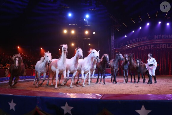 Le 37e Festival international du Cirque de Monte-Carlo le 19 janvier 2013