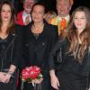Pauline Ducruet, la princesse Stéphanie de Monaco et Camille Gottlieb lors du 37e Festival international du Cirque de Monte-Carlo le 19 janvier 2013
