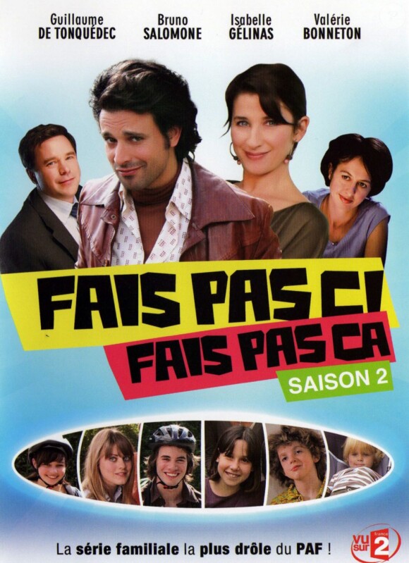 Bruno Salomone et le casting de Fais pas çi, fais pas ça, sur France 2.
