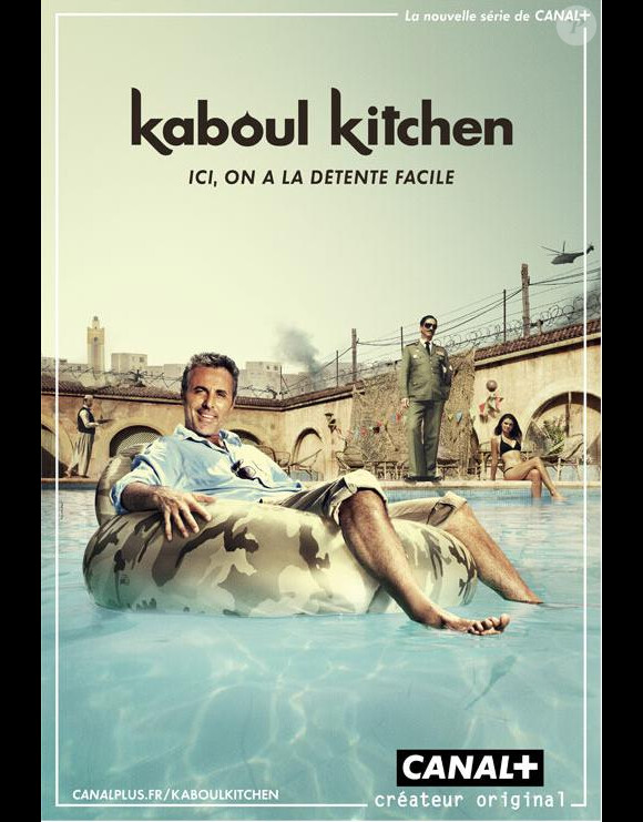 Gilbert Melki dans Kaboul Kitchen, sur Canal +