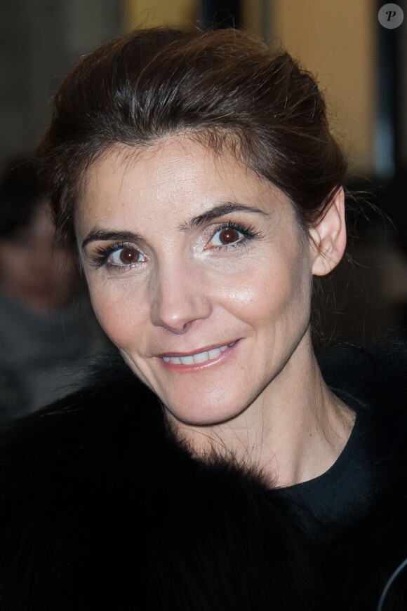 Clothilde Courau arrives at the Haute-Couture Spring-Summer 2013 Elie Saab collection show, held at Pavillon Cambon, in Paris, France, on January 23, 2013. Photo by Nicolas Genin/ABACAPRESS.COM23/01/2013 - Paris