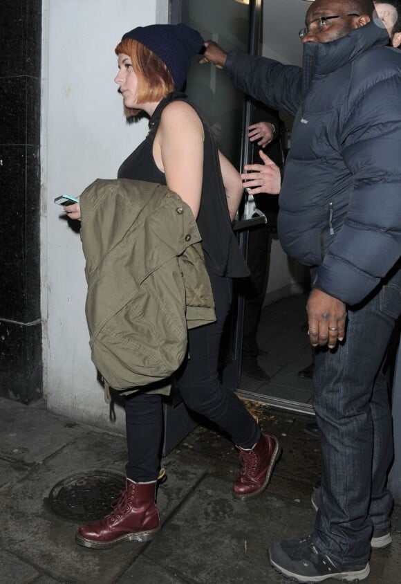 Connor et Isabella Cruise quittent de la boîte de nuit Boujis à Londres, le 23 janvier 2013.