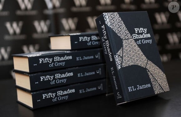 Des exemplaires du roman Fifty Shades of Grey de E.L James, à Londres, le 6 septembre 2012.