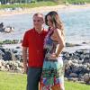Frankie Muniz et sa fiancée Elycia Turnbow en vacances à Hawaï, le 24 janvier 2013.