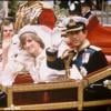 Mariage de Lady Di et du prince Charles le 29 juillet 1981.