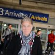 Franck Dubosc arrive à l'aéroport de Nice, avant de filer vers Cannes pour les NRJ Music Awards, le 25 janvier 2013.