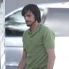 Ashton Kutcher a donné de sa personne pour approcher au plus près de son personnage pour le biopic jOBS, ici en tournage à Los Altos, le 13 juin 2012.