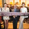 Miranda Kerr et Isabeli Fontana assistent à la soirée d'inauguration de la nouvelle boutique Louis Vuitton à Cancùn. Le 26 janvier 2013.