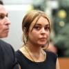 Lindsay Lohan au tribunal de Los Angeles le 30 janvier 2013. Le procès a finalement été repoussé au 1 er mars 2013.