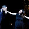 Alain Chamfort et Audrey Marnay - concert exceptionnel du chanteur au Grand Rex autour de son album de duos "Elles et Lui" à Paris le 30 janvier 2013.