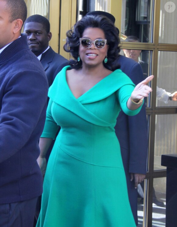 Oprah Winfrey à New York le 11 octobre 2012