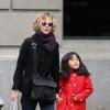 Meg Ryan et sa fille Daisy à New York le 2 novembre 2012
